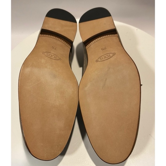 TOD'S Men’s Suede Loafers, NWT W/Box & Dust Bag - Picture 8 of 10